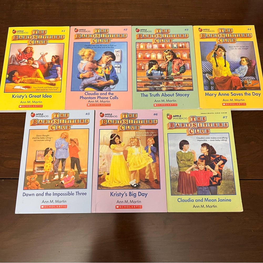 Baby-sitters club #1-7 : reprints